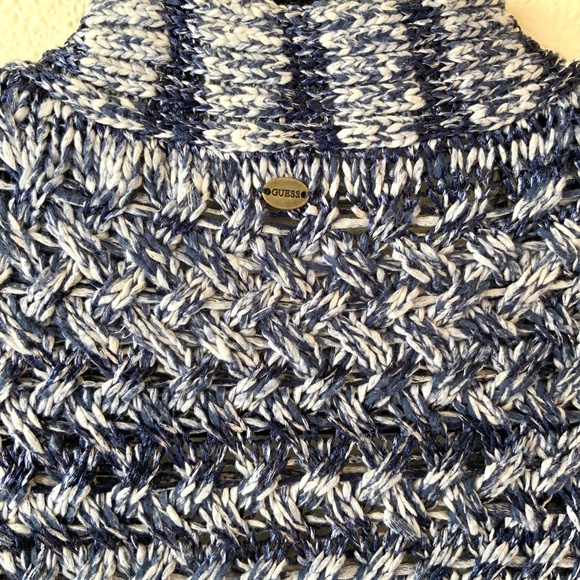 LIKE NEW! Guess Fringe Western Bohemian Sweater Size XS/SM - Picture 6 of 10